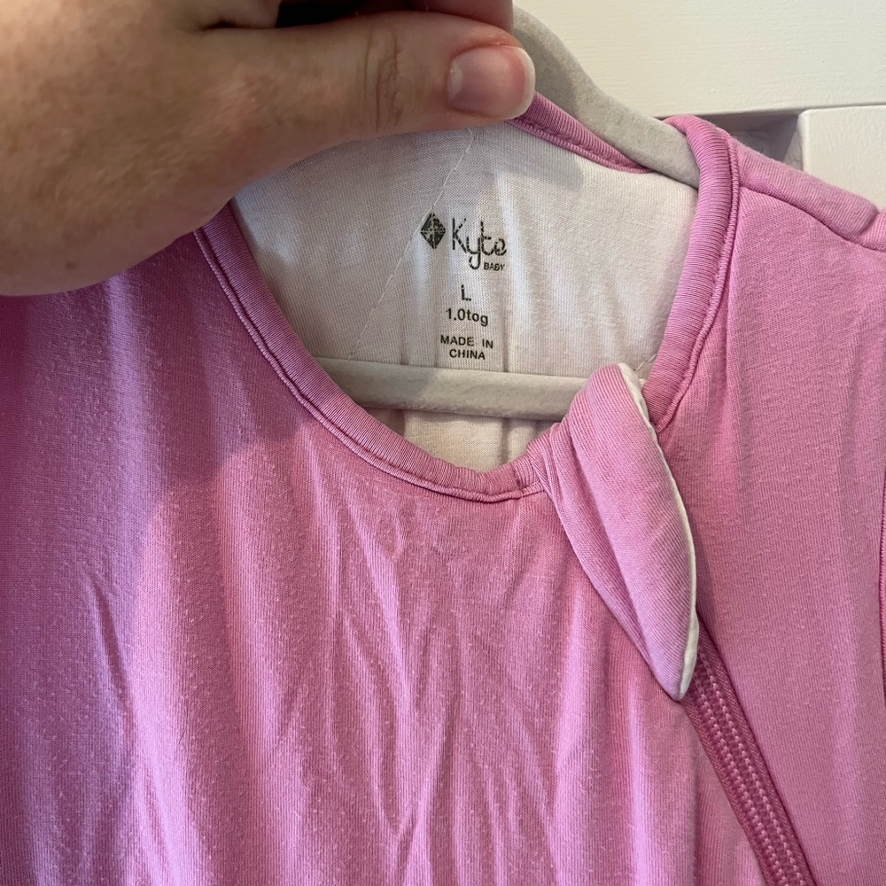 Kyte BABY Pink Kids Pajamas Sleep Sack - Picture 2 of 2